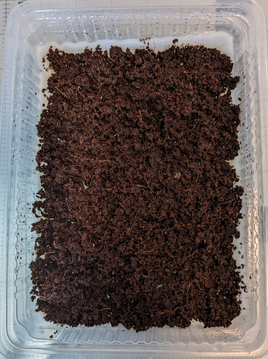 Soil substrate for microgreens